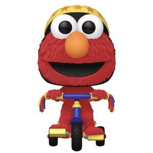 Funko Pop Elmo on Trike #309 - Flocked - Limited Edition